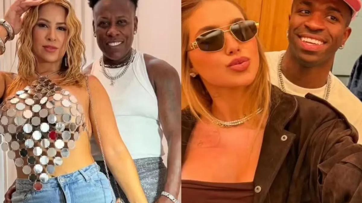 Foto de Neném e esposa viraliza após web apontar semelhança com Vini Jr. e Virginia Fonseca